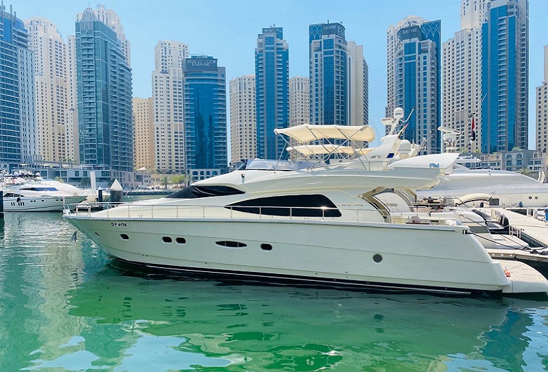 Яхта Nuvari Luna 64 ft Дубай Мараси Марина