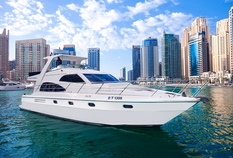 Яхта Royal Gulf 55ft Дубай Марина