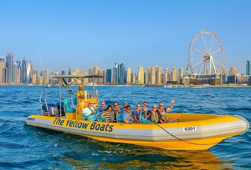 Обзорные морские прогулки в Дубае The Yellow Boats