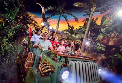 Парк аттракционов IMG Worlds of Adventure в Дубае 8