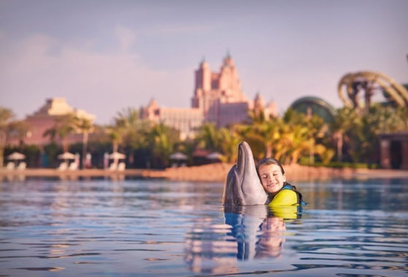 Дельфинарий Dolphin Bay at Aquaventure World в Дубае 1