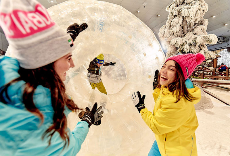 Горнолыжный комплекс в Дубае «Ски Дубай» (Ski Dubai) 1