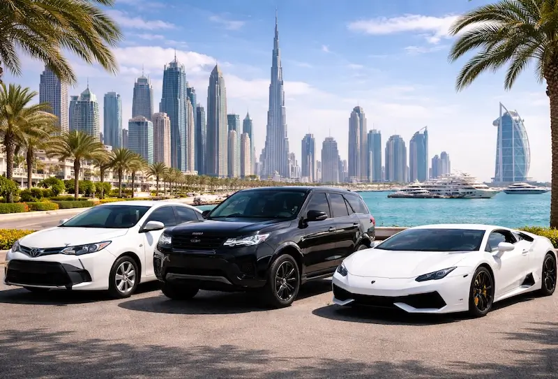 Аренда автомобилей в Дубае