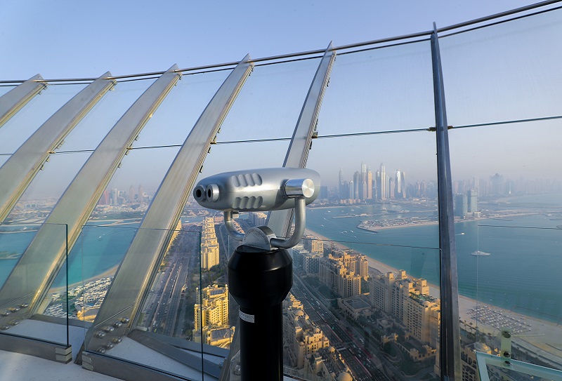 Смотровые площадки в Дубае. Площадка The View at The Palm