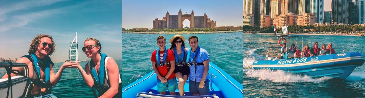 Splash boat в Дубае